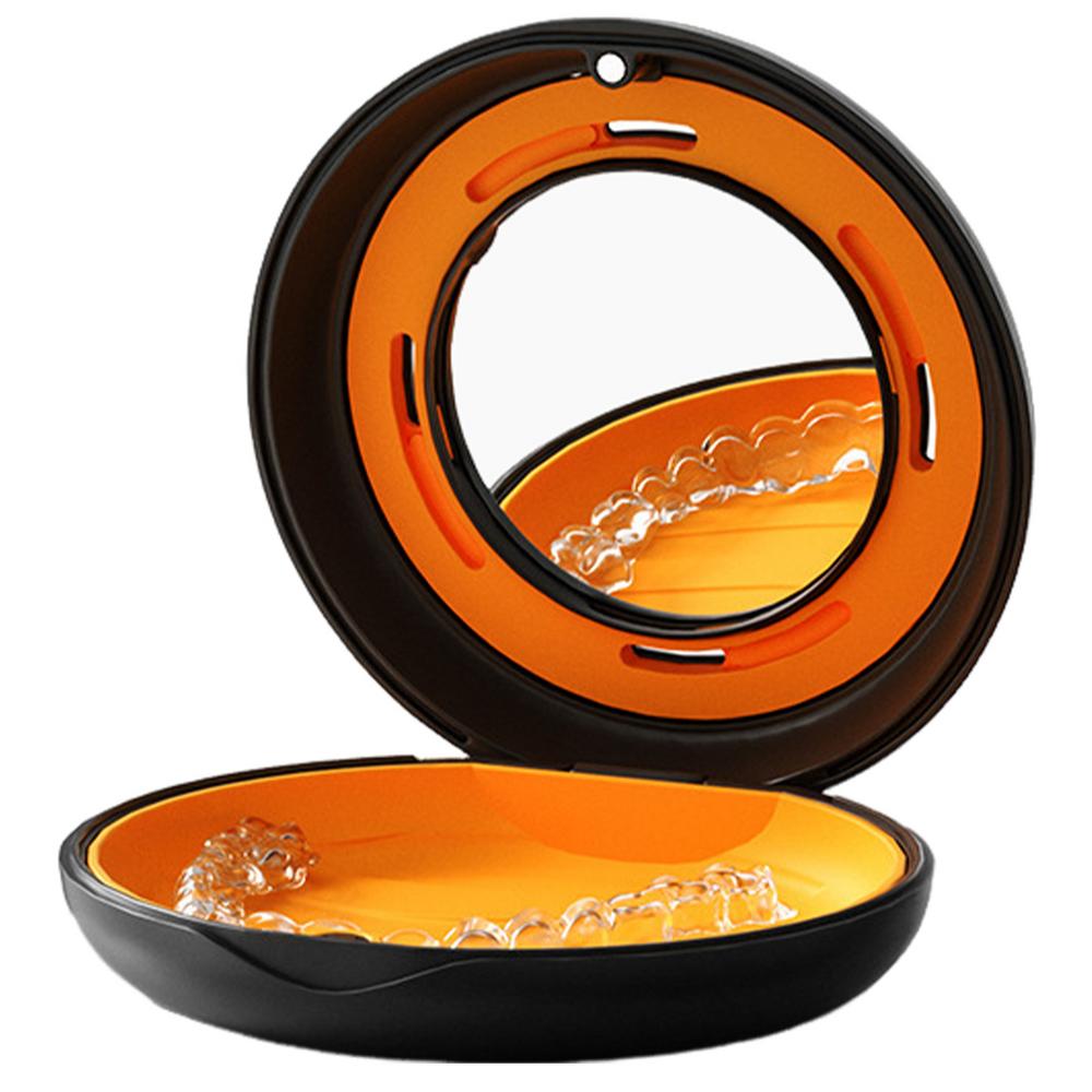 

Retainer Case Braces Case Night Guard Case Container Storage Holder Partial Denture Mouth Guard Aligner Case Container Thin