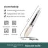 Extended Silicone Anti-Scald BBQ & Food Clip for Bread, Frying, and Steak