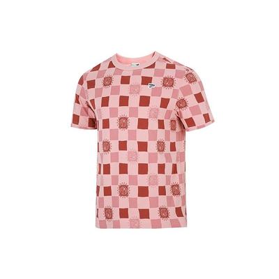 Downtown Aop Tee Checkerboard Short Sleeve T-Shirt Men Tops Peach 535365-24