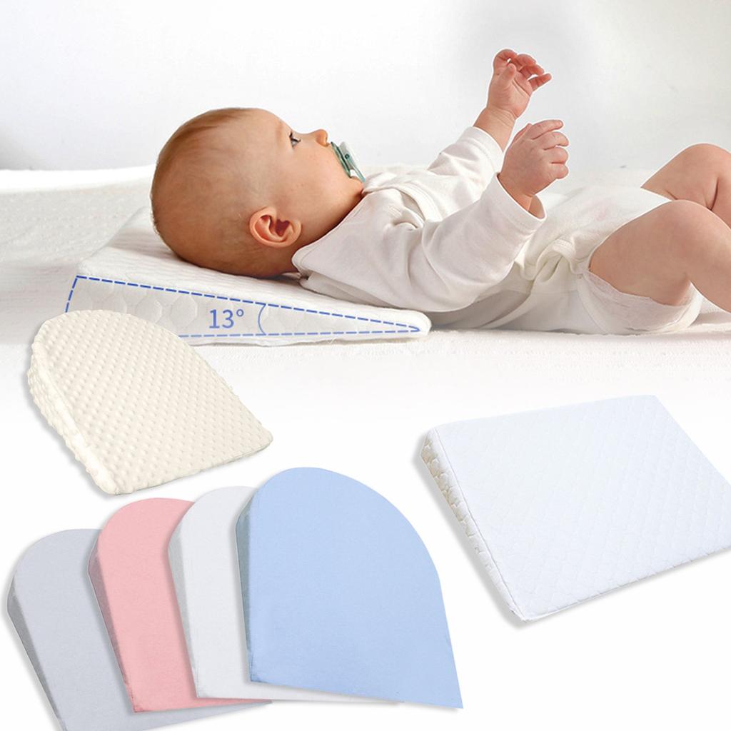 Baby -vomiting Pillow Triangular Slope Pad Feeding Slope Pillow Memory Foam Baby Pillow