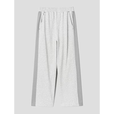 Color-Blocked Pants Gray