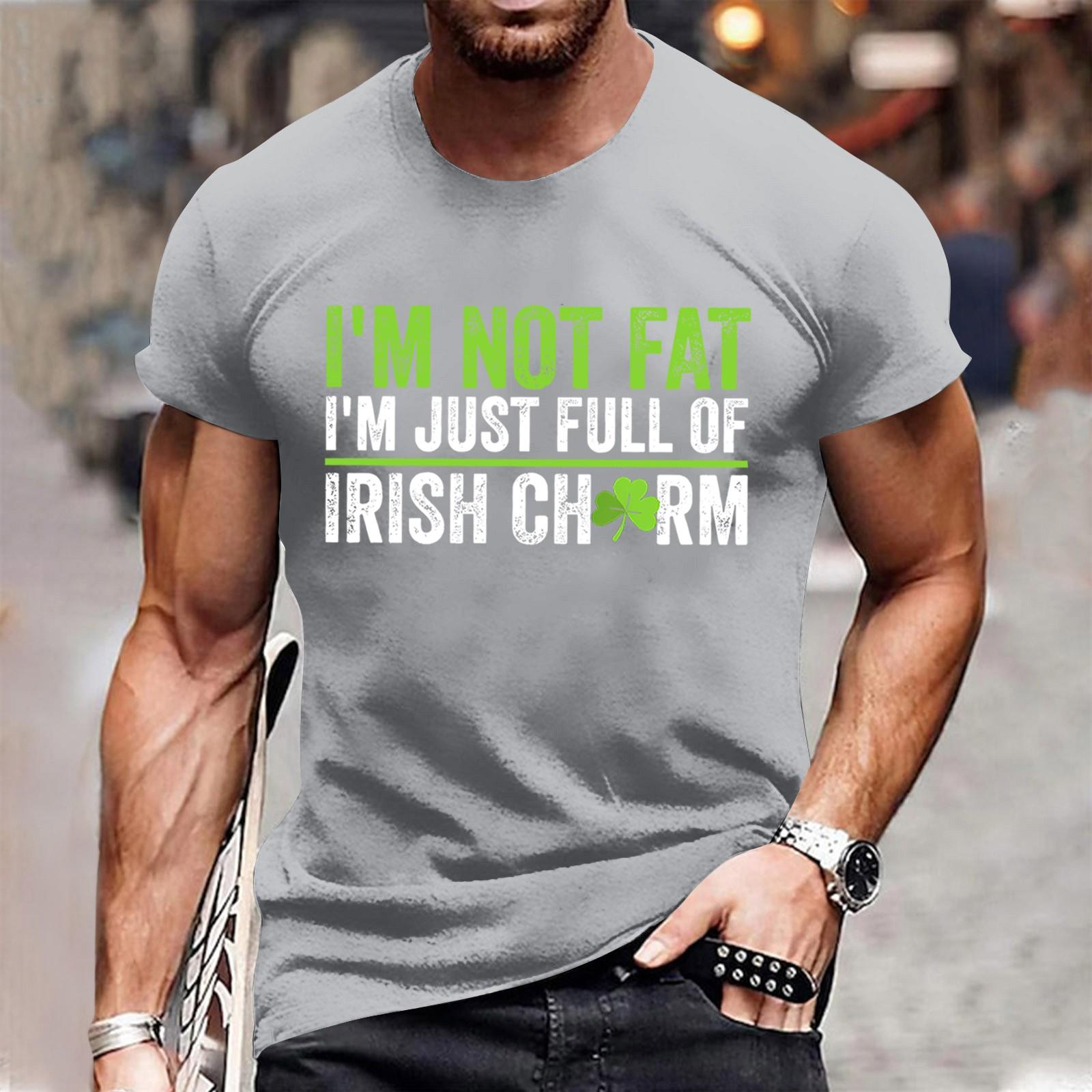 Мужская модная футболка уличная повседневная одежда с коротким рукавом XXL 1119₽