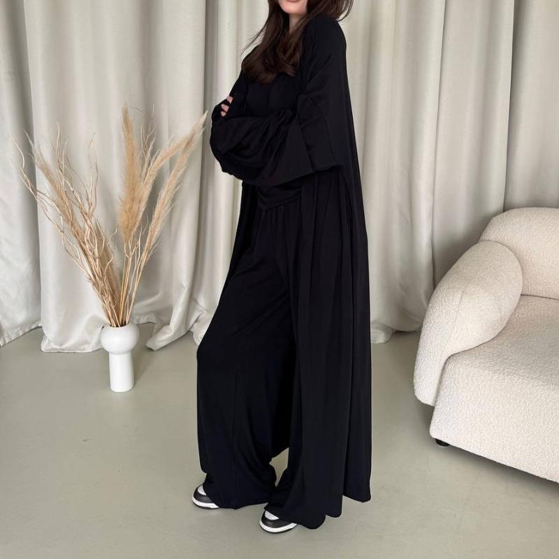 European and American women's summer casual cardigan set