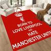 Liverpool Football Club Carpet Suitable For Foyer Balcony Living Rooms Dining Room Antislip Rug Anime Office Decor