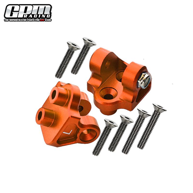 GPM Aluminum Rear Upper Axle Mount Set For Suspension Links For LOSI 1/6 Super Baja Rey 1.0/2.0