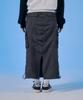 Vision Streetwear Vsw Parachute Maxi Cargo Skirt Charcoal