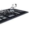 Foldable USB Keyboard 103 Keys Wired Keyboard Colorful Flexible Keyboard  PC/Laptop