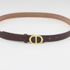 D-Buckle Gold Alloy Buckle Belt Women'S Student Jeans Belt Women'S