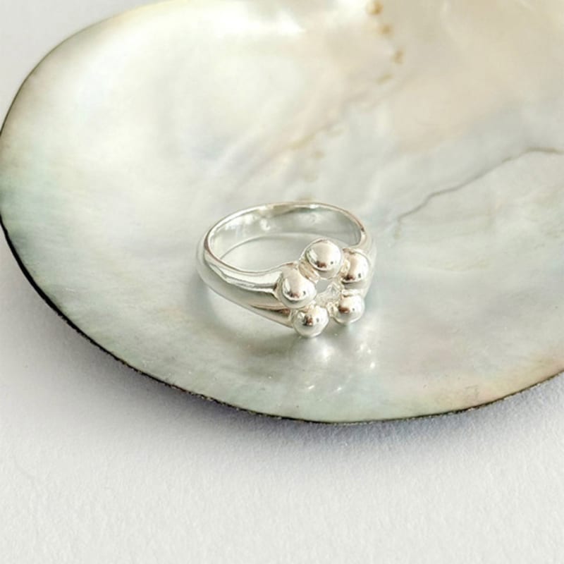 NUDOOR Bold bloom ring