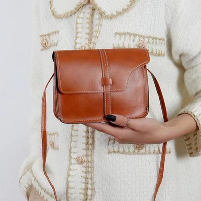 Retro Women Bag Luxury Small Square Bag New Fashion Women's Crossbody Bag Casual Shoulder Bag Designer Simple Messenger Bag