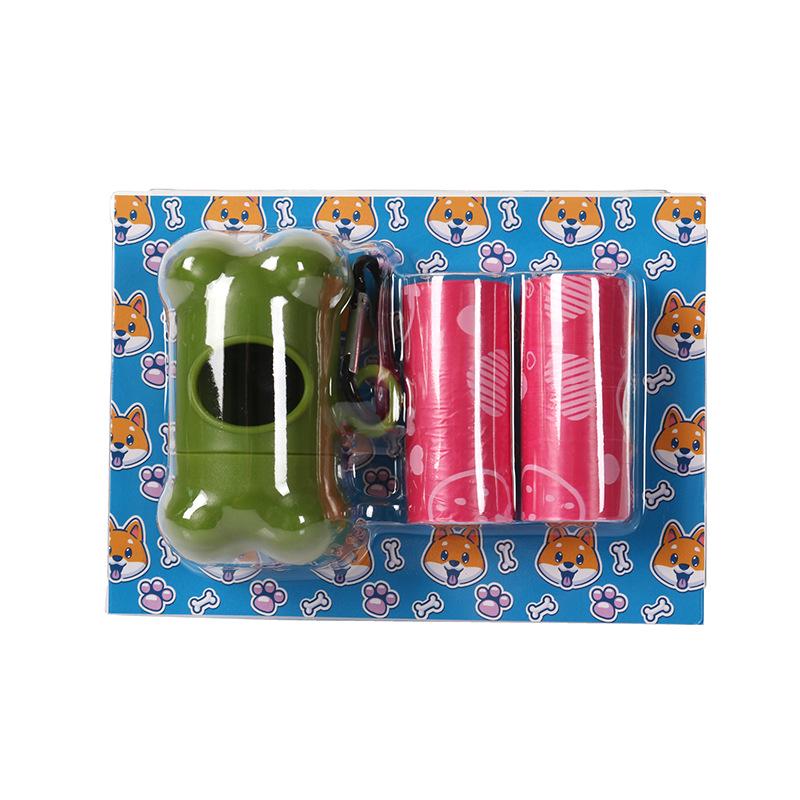 Scented Degradable Pet Waste Bags with Dispenser for Outdoor Use