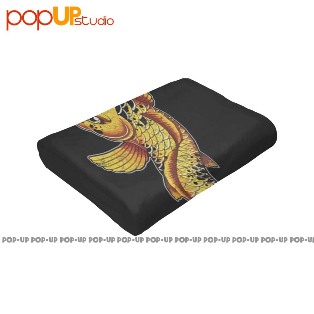 Koi Fish Angler Sea River Catfish Rod Ultra-Soft Blanket Quilt Winter Sofa Cover Bed Covers