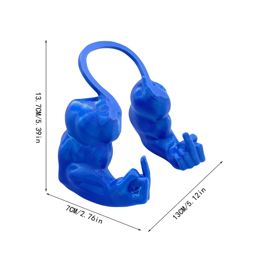 New Funny Finger Cat Muscle Arms Lightweight 3D Printing Cat Cosplay Muscle Arms Realistic Cat's Neck Arm Halloween Party Props