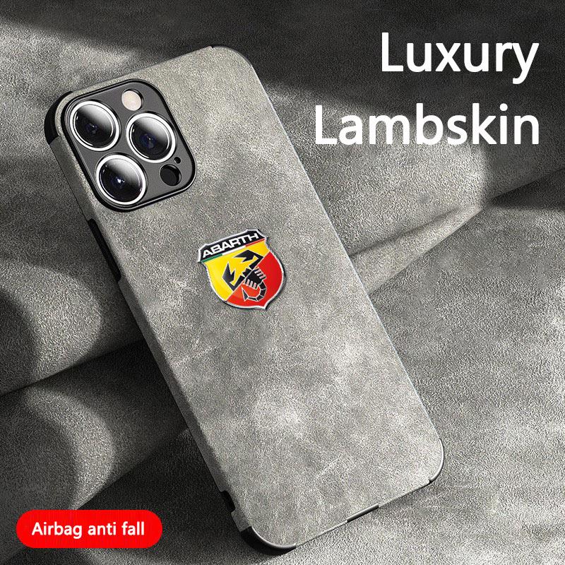 For Fiat Abarth Logo Car Phone Case Soft Cover for iPhone 16 Pro 11 12 ijn5 13 14 Pro 15 Pro Max 7 8 Plus XR XS MAX Accessories 5ijn