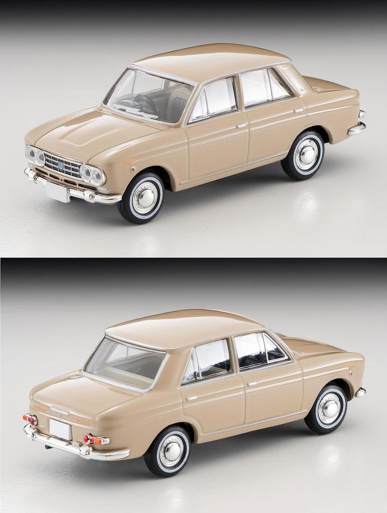 TOMYTEC Tomica Limited Vintage 1/64 LV-65d Datsun Bluebird 1200 Deluxe Beige 1963 Model (Finished Product)