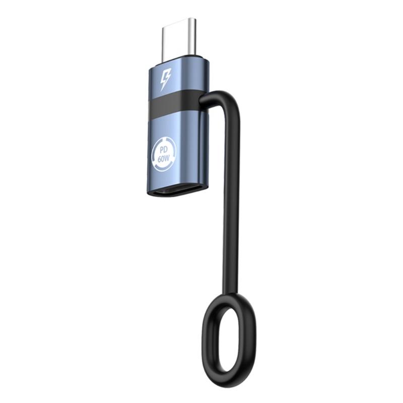 60W Power Delivery Fast Charging Type C Converter Adapter With Intelligent Chip Suitable For Phone Tablet Laptop Devices