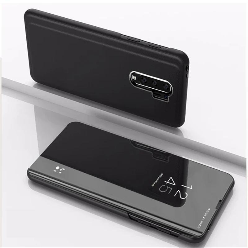 Luxury Clear Mirror Flip Leather Case For Xiaomi Redmi Note 13 Note13 Pro Plus RedMi 13C POCO X6 Pro 5G 4G Shockproof Stand Holder Book Cover