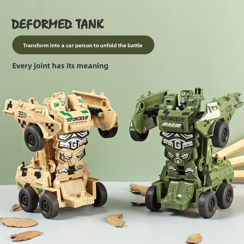 Childrens Toy Car Inertia Transforming Armor Model For Active Play And Development