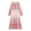 2026 Spring Bohemian Long Sleeve Casual Slimming Dress