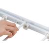 LIV PLUS Quick Lock Door Extendable and for Indoor White NY-326 Hanger, Foldable, Lightweight, Drying,