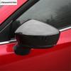 Car Rearview Mirror Side Wing Rear View Case Decor Cover Trim For Mazda 3 2017 2018 Ox Horn Blade Style Accessories Exterior Kit