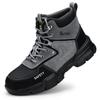 Hot-selling Safety Shoes for Men, Anti-smashing and Anti-piercing Four-season Shoes, Light and Comfortable, High-top Labor Insurance Shoes for Men