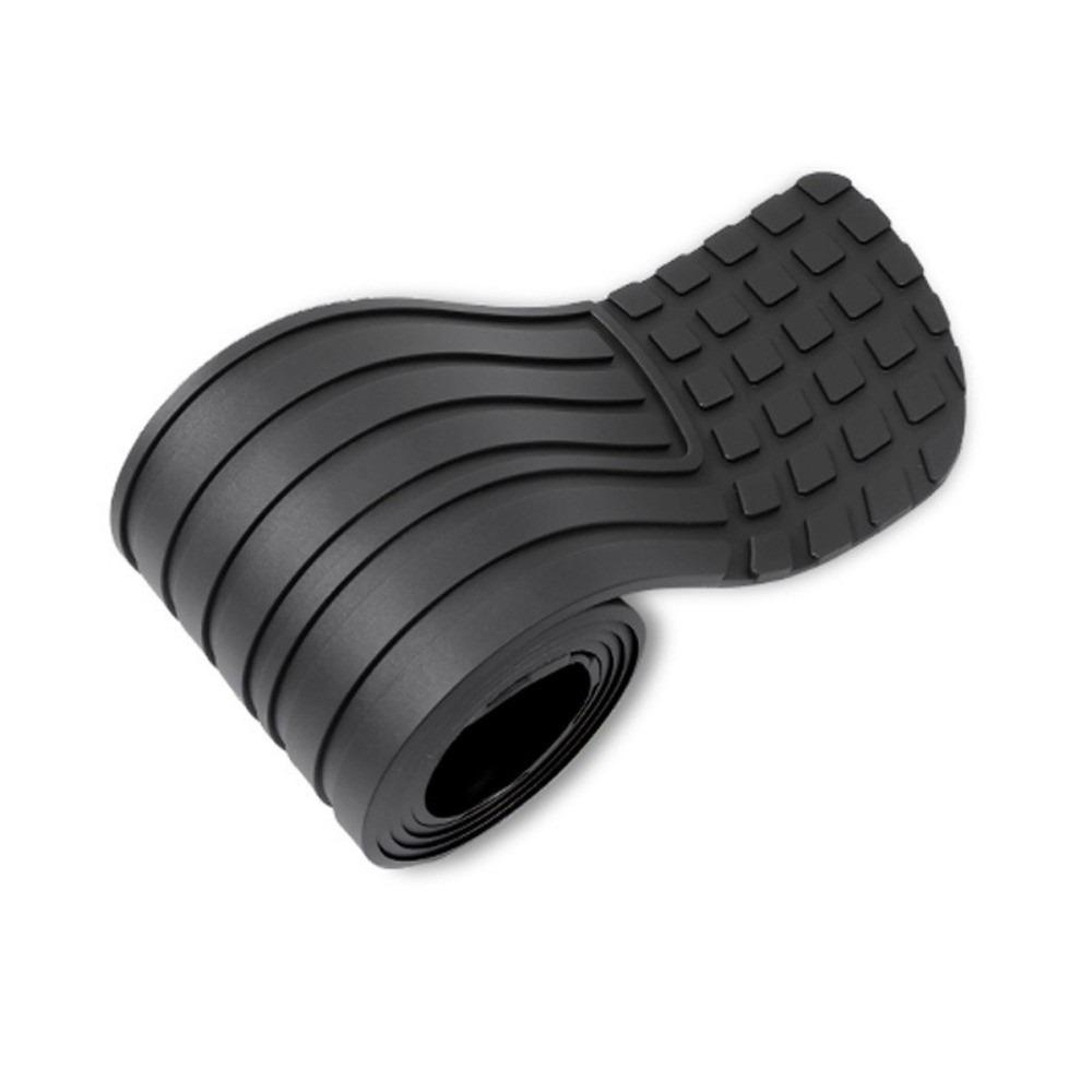 PVC Car Rear Bumper Trim Black Protector Sticker Strip Rear Trunk Guard Plate Sticker Car Stylings