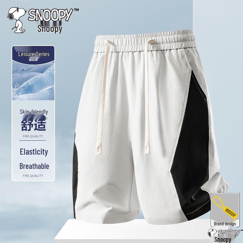 SNOOPY Men s Summer Breathable Stretch Shorts 6XL