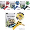 Premium Z Brand Shattering Gyro X Series 6 Designs Bx Gyro Boxed Warfare Gyro With Launcher Handle Heavy-duty Build Z/bx03-b Boxed 164g