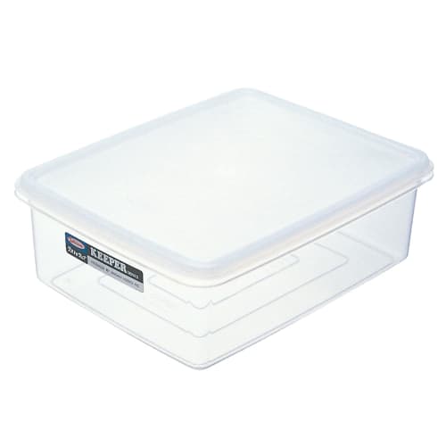 Iwasaki Industrial Lastroware Jumbo Keeper Storage Container, Made in Japan, Tupperware, Medium, 5.7L, Airtight, Freezer-Friendly, Clear Plastic Food