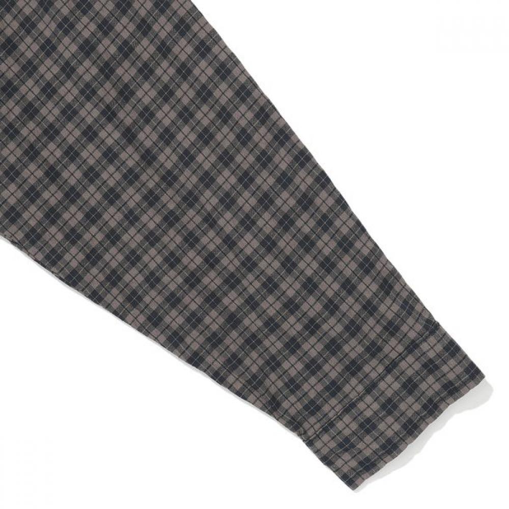 Bluetail Brown Check Shirt Aaa1bl02bn