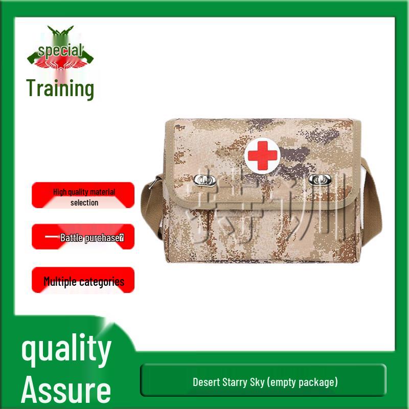 Portable Single Person Emergency First Aid Kit Bag (Empty)
