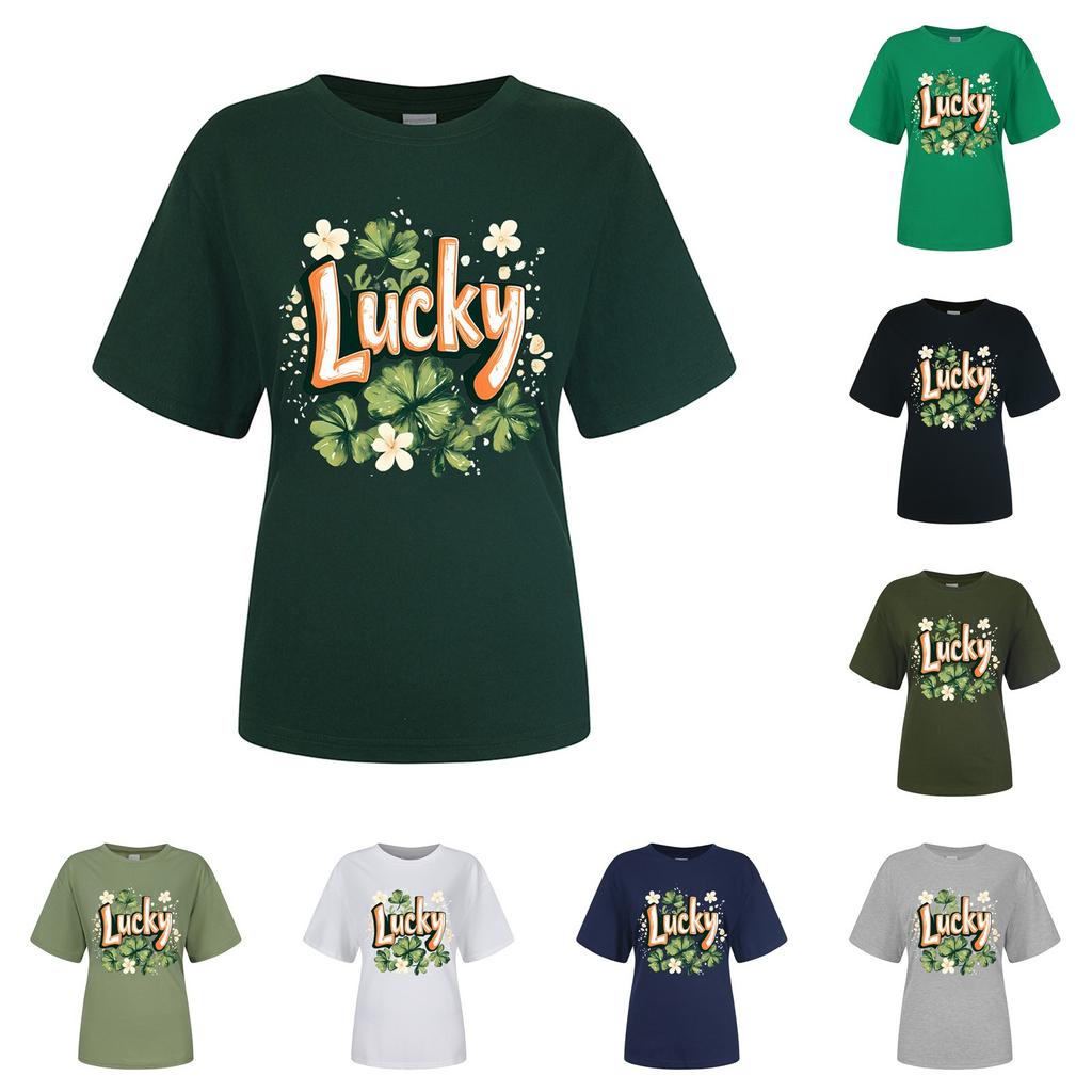 Unisex St. Patrick's Day Graphic Short Sleeves