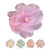 Hairpin Glitter Mesh Yarn Multi-Layered Flowers Decor Hair Clip Fairy Princess Style Hair Accessories