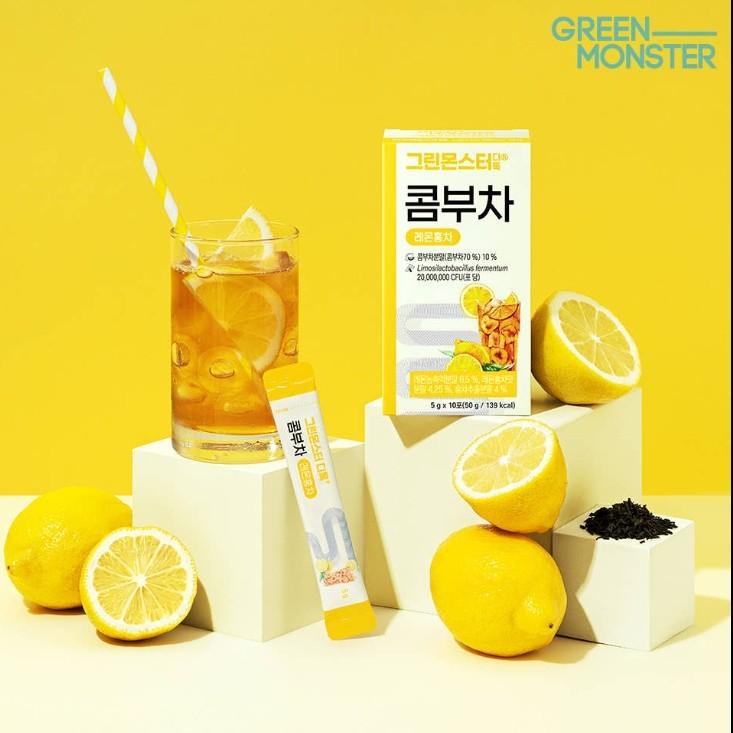 [Green Monster] Detox Kombucha (5 Refreshing Flavors) (1 Unit-10sticks)