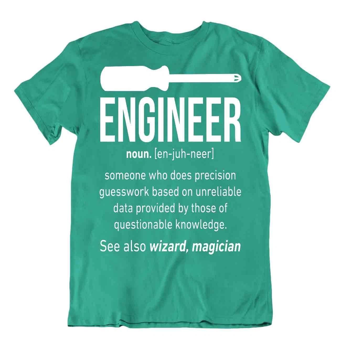 Engineer Art T-SHIRT Retro T Shirt Creator Shirt Teacher Cool Joke Gift Tee XL