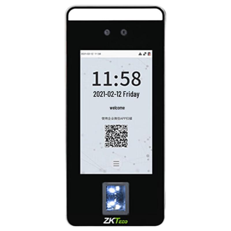 ZKTECO ZK-F6 Hybrid Biometric Time Attendance & Access Control System CN plug (adapter included)