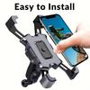 Motorcycle Adjustable Phone Holder Bike Stand Accessories 360° Rotatable GPS Clip Cycling Mtb Accesories