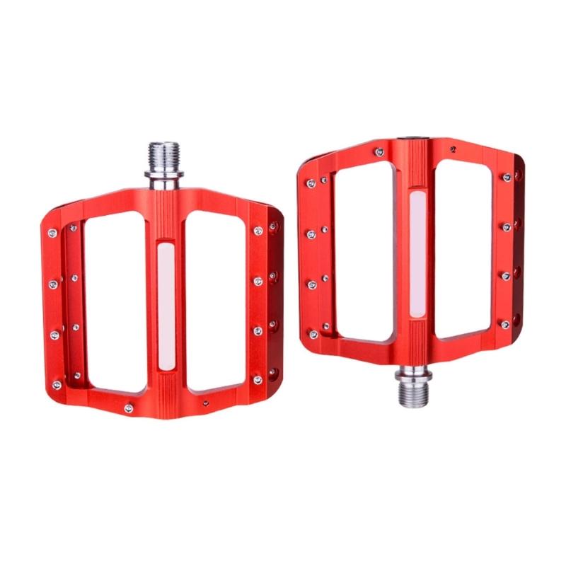 2lots Road Bike Bearing Pedals Colorful Sealeds Bearing Cycling Foot Pedals for Cycling Enthusiasts and Commuters