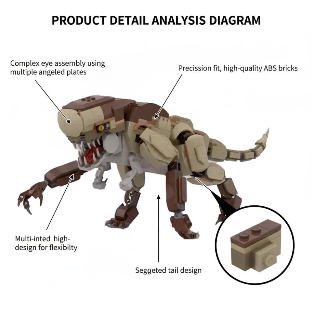 Jurassic Dinosaurs Welt Tierpark Bausteine mit kleinen Partikeln Montage Bausteine Modell Spielzeug für Kinder
