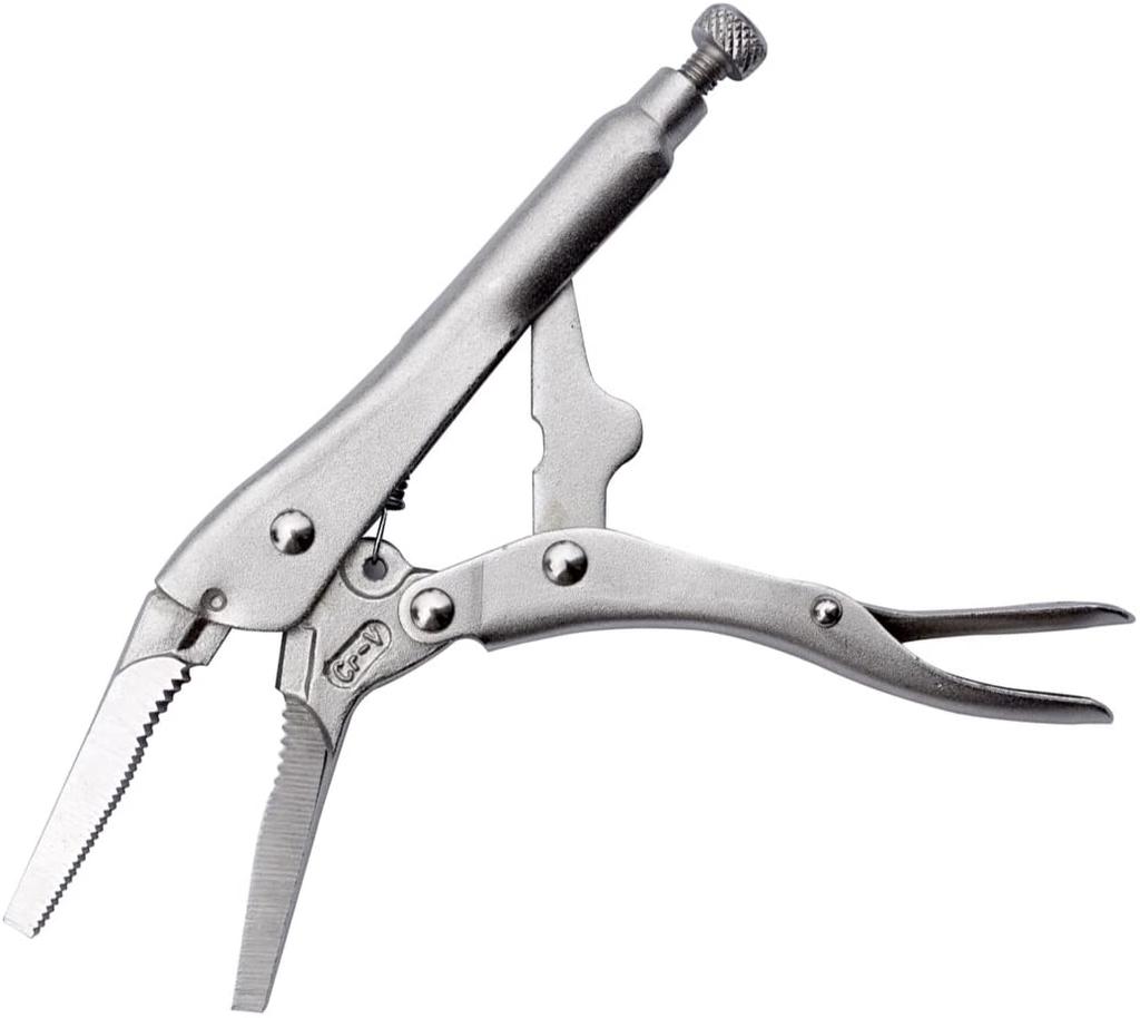 9.5 Inch Long Nose Locking Pliers Toughbuilt Multitool Labor-saving Pliers Welding Clamp Suitable for Car Maintenance Hand Tools
