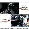 Car Gearbox Control Gear Lever Stickers Shift Stick Handle Accessories For VW GTI Polo Golf Passat Tiguan Arteon Taigo Hub Cap