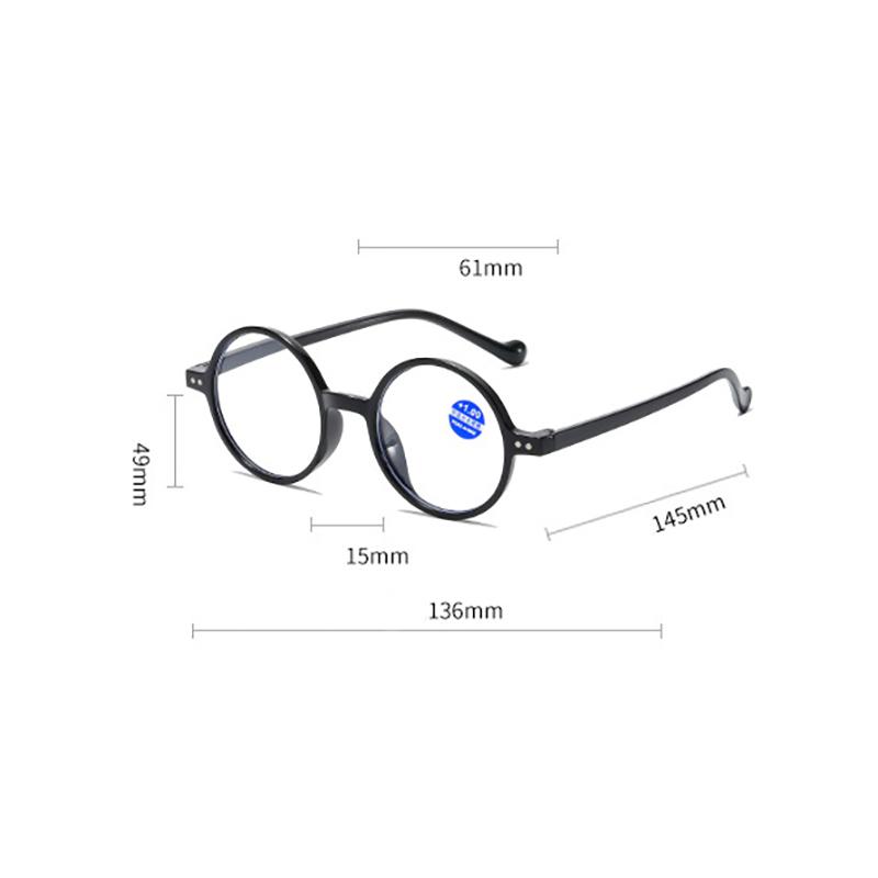 2024 Новые круглые очки для пресбиопии для женщин Elderlyanti Blue Light Hd Anti Fatigue — фото 11