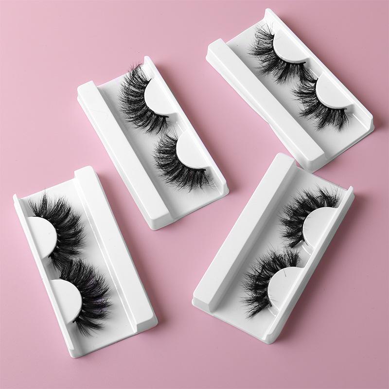 8D False Eyelashes 1 Pair Of Simulated Natural Thick Curled Grafted Eyelashes