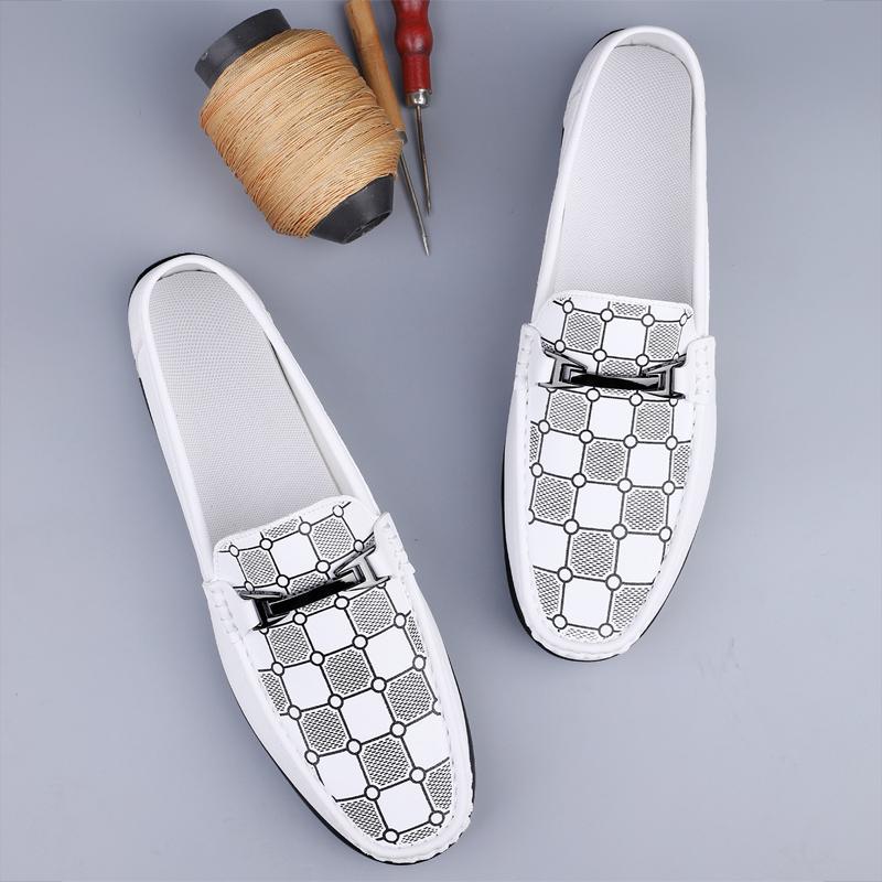 

YRZL Loafers for Men Casual Leather Shoes Slip on Driving Moccasins Breathable Comfortable Outdoor Walking Shoes for Men Comfortable Soft Sole Non sl 39