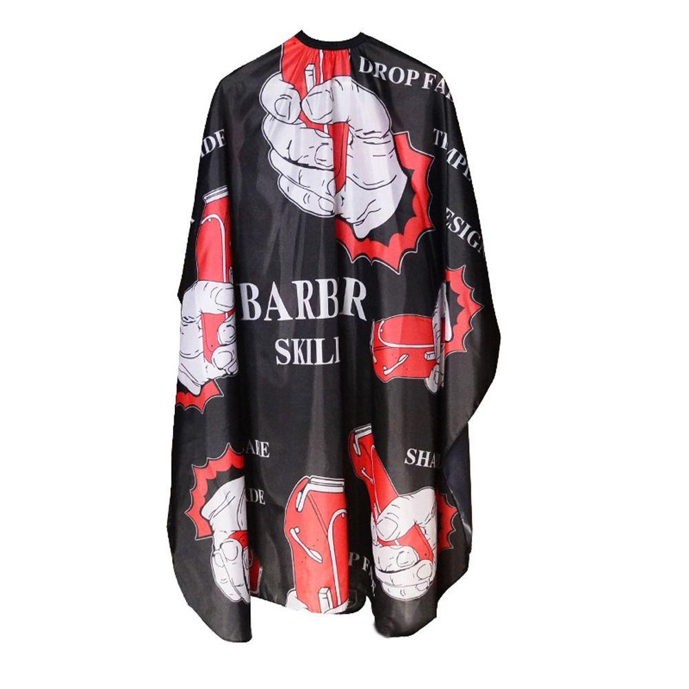 Elastic Hair Cut Cape Waterproof Hairdress Gown Cape Antistatic Hairdresser Apron  Childen/Adult