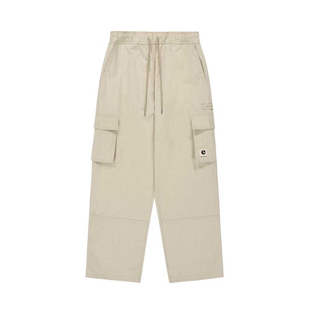 Ipiti Rip Cargo Pocket Pants (Beige)