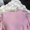 Girls' Princess Lace Ruffle Sweatshirt - Winter Long Sleeve Base Shirt