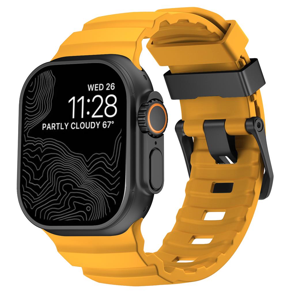 Trail Silicone Strap For Apple Watch Ultra 3 2 49mm Band 11 10 9 8 7 46mm 45mm High-end Bracelet Wristband iWatch 6 5 SE 3 44mm