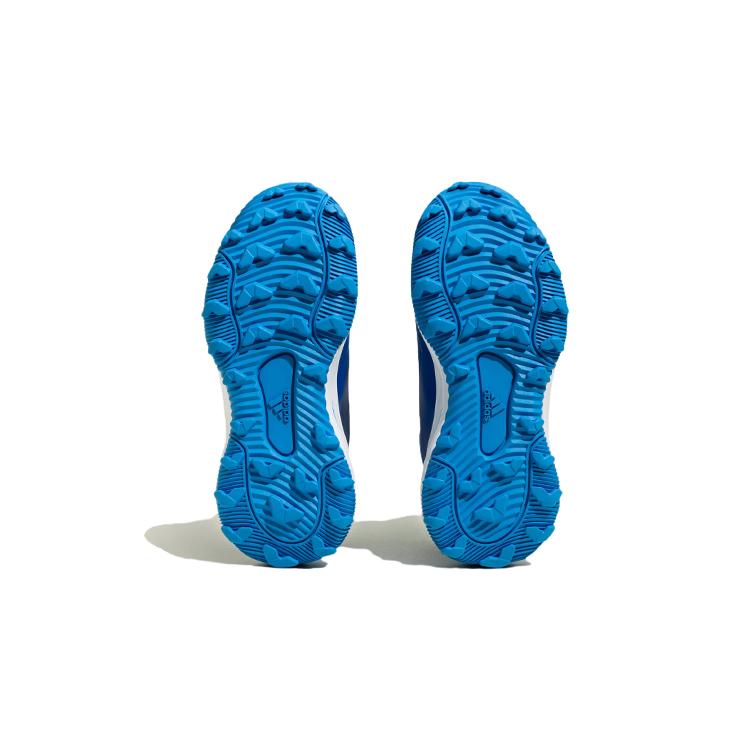 adidas Fortarun Boa Atr K Tessuto Casual Antiscivolo Ammortizzazione Resistente all'Abrasione Scarpe da Corsa Altezza Caviglia Bambini Blu GZ1808